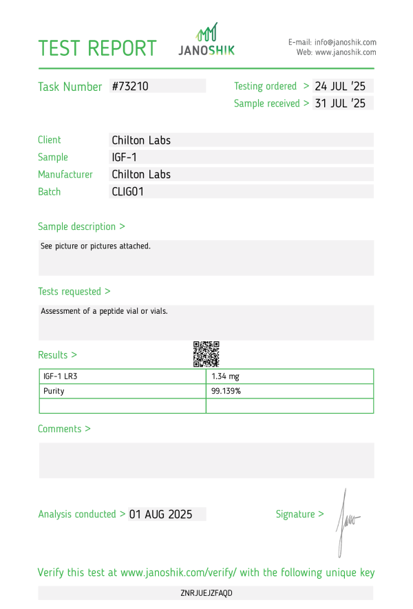 CLIG01.png IGF-1 LR3 1mg vial (Restock date unknown)