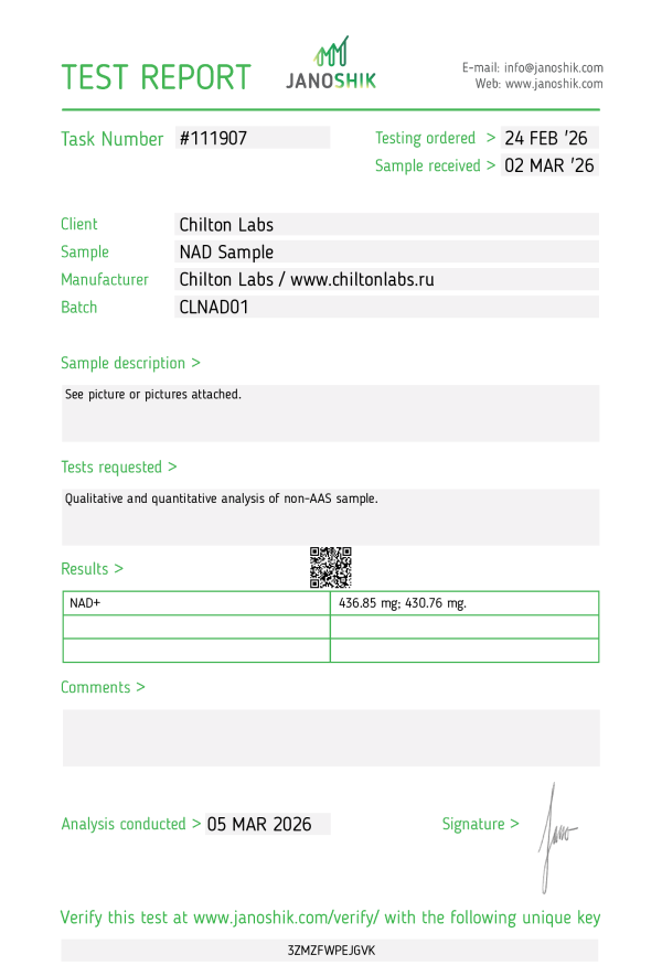NAD-Lab-Report-CLNAD01.png NAD+ 500mg vial << Check Lab Report
